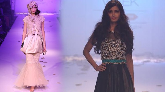 Diana Penty On Ramp For Designer Rocky S @ LFW Winter Festive 2014 !