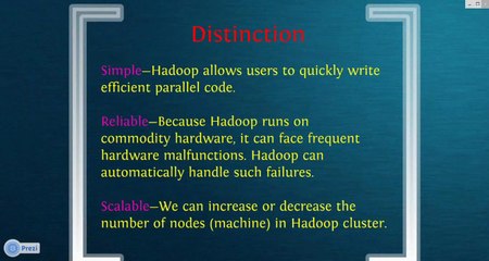 Hadoop Admin Online Demo