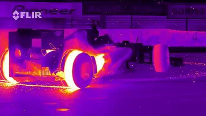 Red Bull Racings RB8 Tearing it Up in Infrared