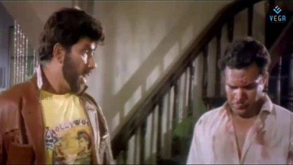 Airport Movie - Satyaraj Caught His Biggest Enemy