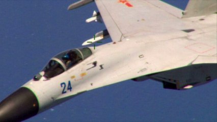 Incident entre un avion militaire américain et un chasseur chinois