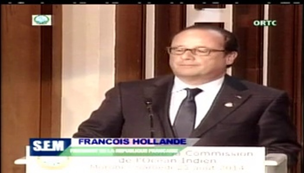 COI-Discours du président François HOLLANDE