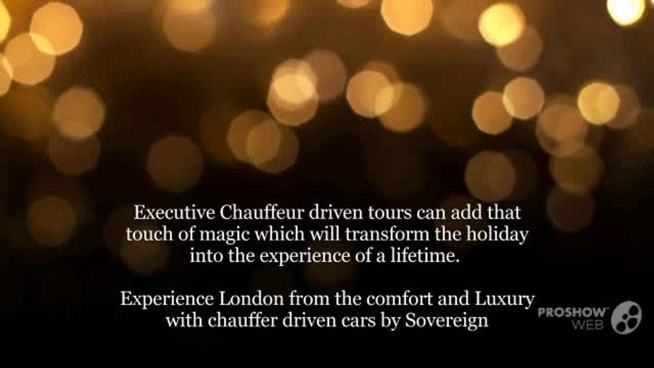 Chauffeur Driven Tours In London