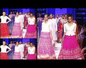 Anita Dongre showcases her India modern fashion line at LFW