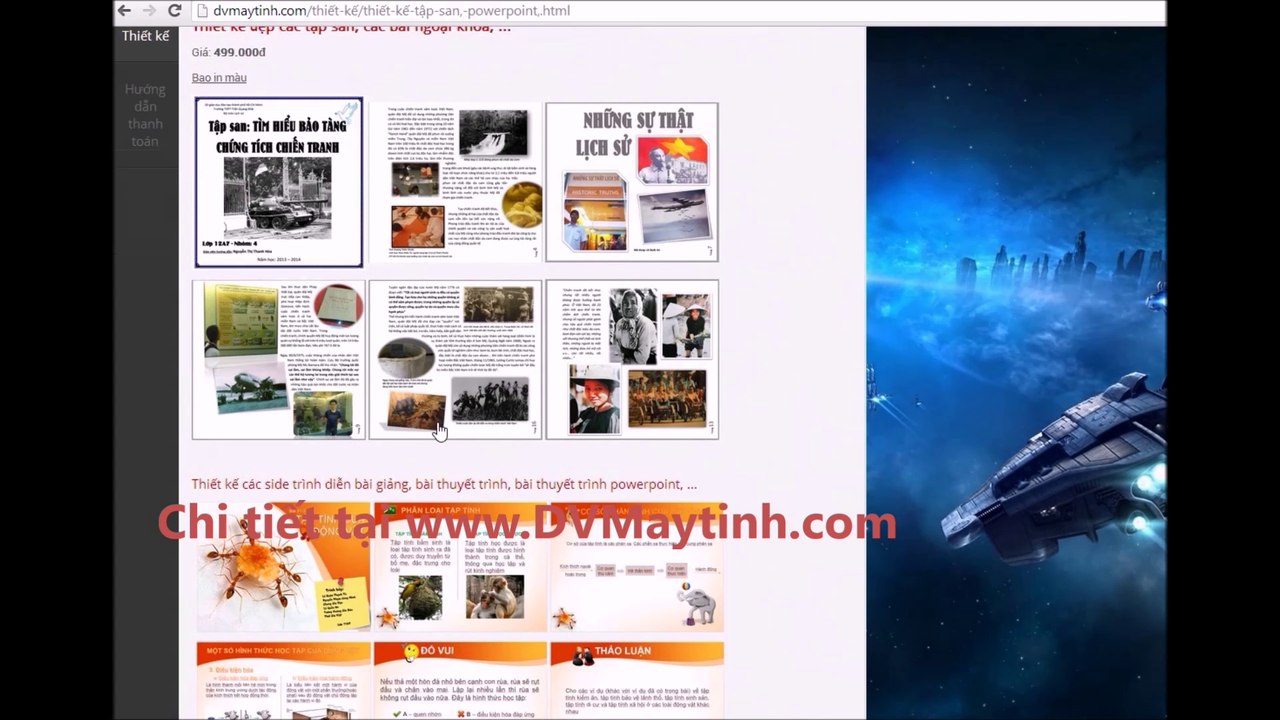 Nhận thiết kế tập san, bài giảng, bài thuyết trình powerpoint, ...