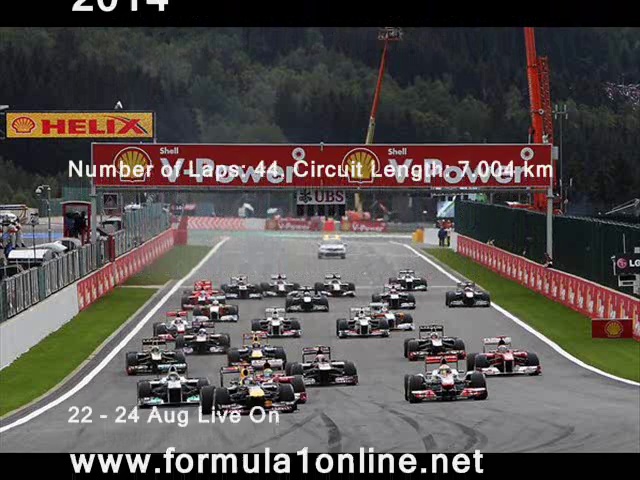 watch bbc Formula One Belgian live online