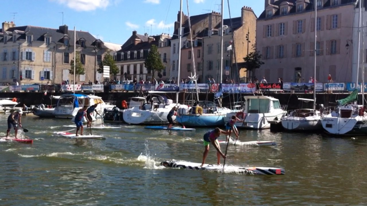 1ère édition du Morbihan paddle trophy Ouest-Fr...