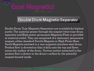 Magnetic Drum Separator manufacturer