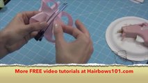 How to Make a Butterfly Hair Bow - How to Make Hair Bows - How to Make Bows - Making Hair Bows