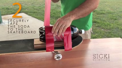 Rocket Powered Skateboard - Sick Science! #090