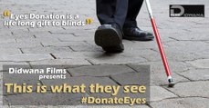 This is what they see | Donate Eyes Social Ad