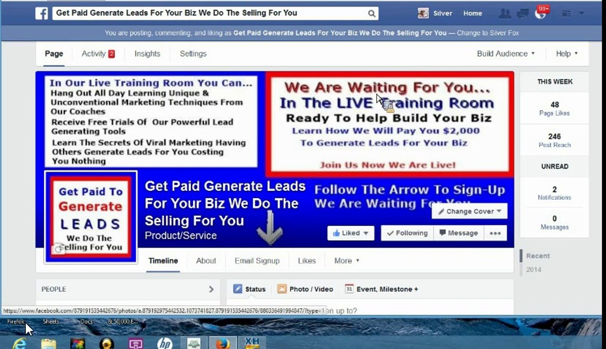 Get Paid $2K Generate Leads For Your Biz Your Only Cost $10 We Are Waiting For You In Our Live Training Room