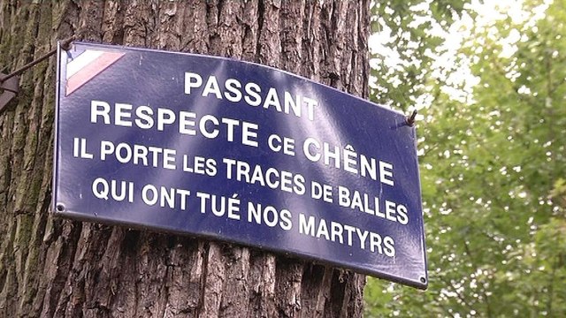 70 ans de la Libération de Paris: les fusillés de la cascade du Bois de Boulogne