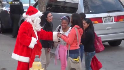 Bad Santa Christmas Prank