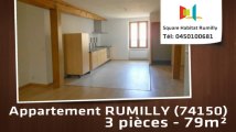 A vendre - Appartement - RUMILLY (74150) - 3 pièces - 79m²