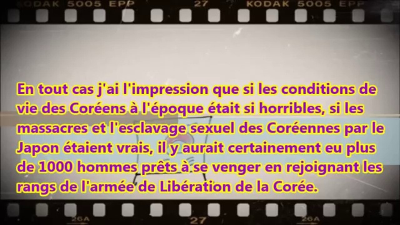 【femmes de réconfort】Resistance coreenne limitee-le probleme de femmes de reconfort