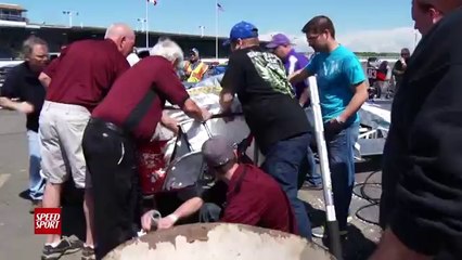 2014 Jim Shampine Memorial Part 5 - Oswego Speedway - MAVTV - SPEED SPORT - Racing - Super Modifieds