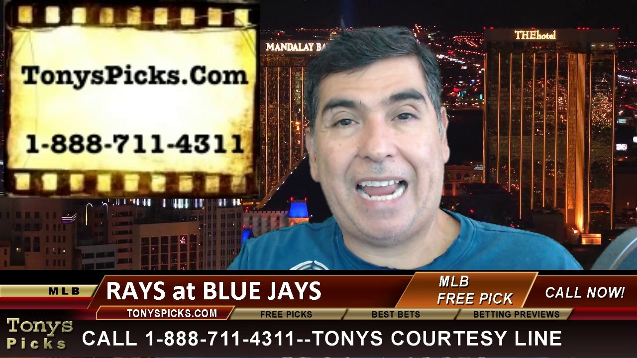 MLB Pick Toronto Blue Jays vs. Tampa Bay Rays Odds Prediction Preview 8-23-2014