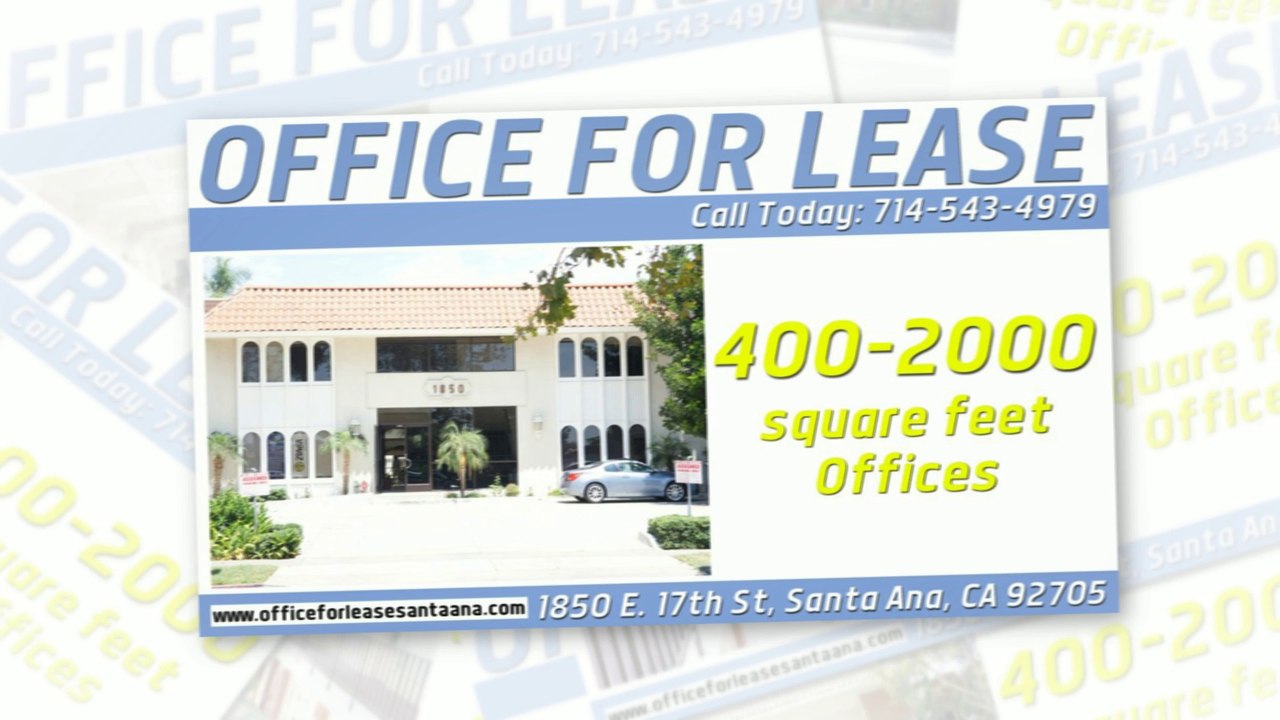 714-543-4979 ~ Office for Lease in 92705