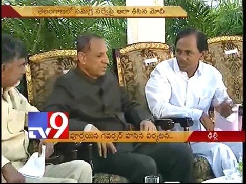 Governor Narasimhan meets Delhi bigwigs over AP-TS issues
