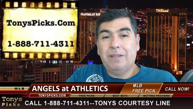 MLB Pick Oakland Athletics vs. LA Angels Odds Prediction Preview 8-23-2014