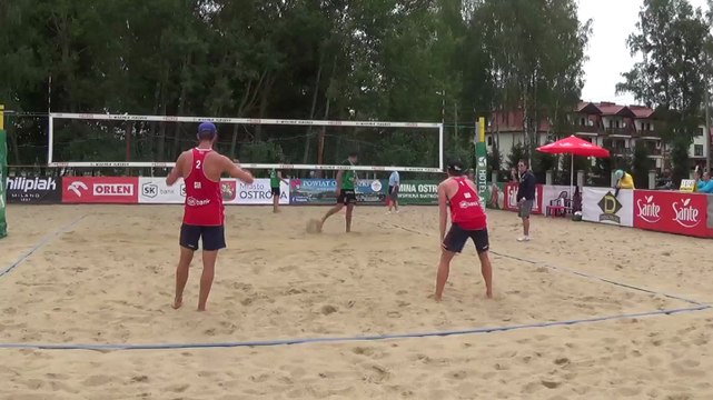 GER vs GER Erdmann-Matysik Fuchs-Kaczmarek 2è set 2-0 (21-18)