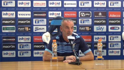 CONFERENZA PIOLI LAZIO BASSANO