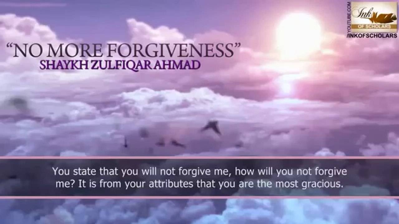 No more forgiveness by Sheikh Zulfiqar Ahmad