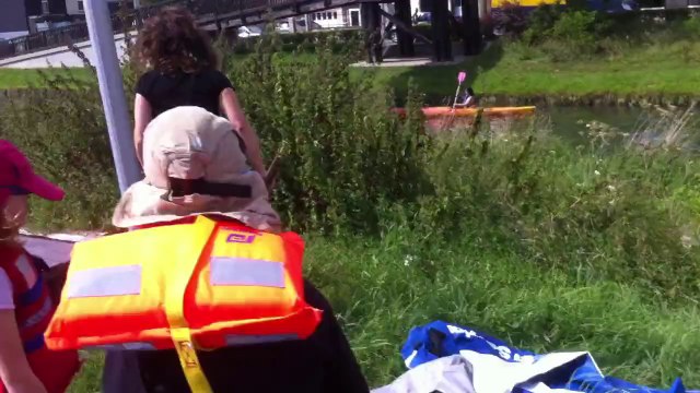 Balade en vélo le long des canaux (Saint-Denis et Ourcq) : : sur le vélo (2) !