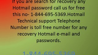 1-844-695-5369|Hotmail Tech support services Number, Contact, Login, Assistance, help