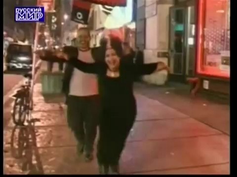 staroetv.su / Нью-Йорк, Нью-Йорк (ТВ-6, 31.10.1995) Репортаж об открытии манхэттенского кафе Anyway