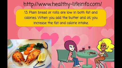 Healthy Lose Weight - When Eating Outside!