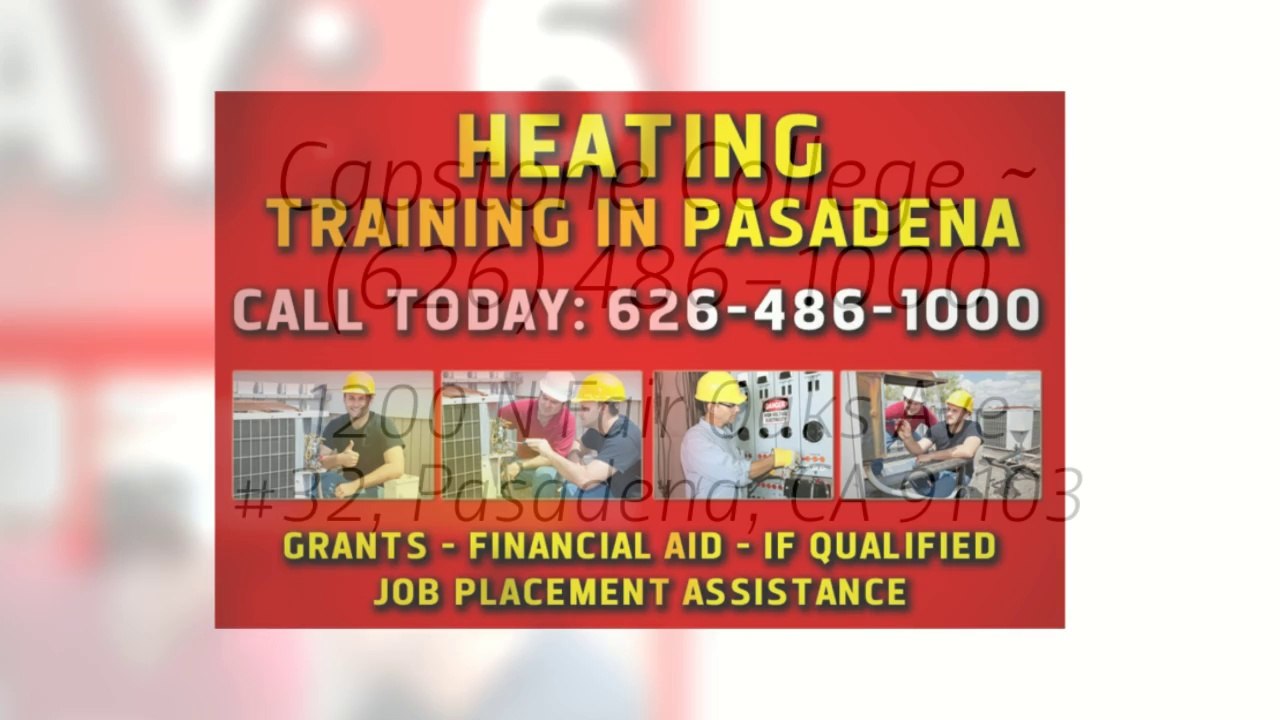 (626) 486-1000 - Local HVAC College in Pasadena