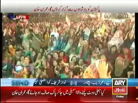 PTI Chairman Imran Khan Speech 22nd August 2014 , part 2
