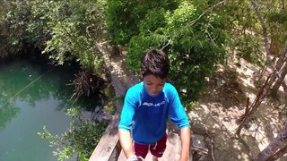 Snorkel, apnea and Freediving in Tulum Cenote Carwash