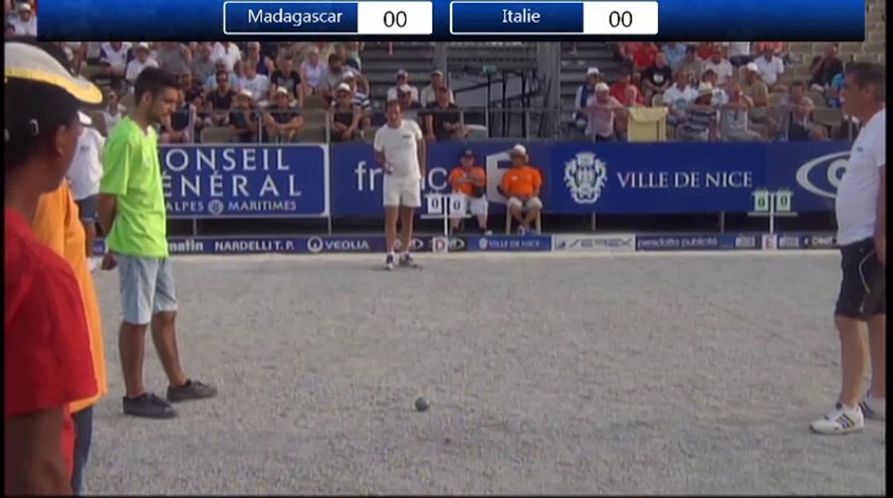 Europétanque Conseil Général 06 - 32ème de finale - Juillet 2014