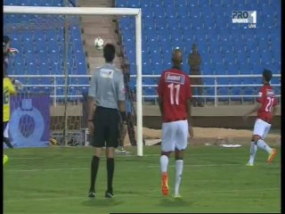 هدف ادريان - الرائد × النصر - دوري جميل 2014