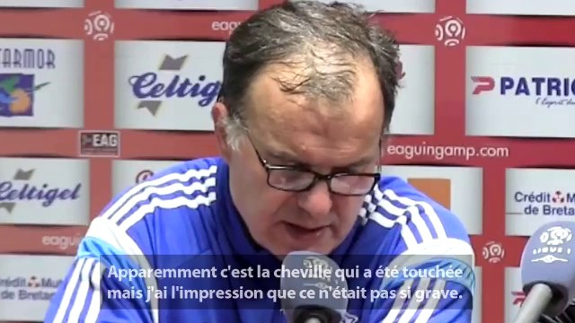 La réaction de Bielsa après Guingamp-OM (0-1)