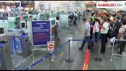 Atatürk Havalimanına Otomatik Bankolar Yerleştirildi