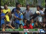 Dunya News - First ODI: Pakistan defeats Sri Lanka by 4 wickets with one ball to spare