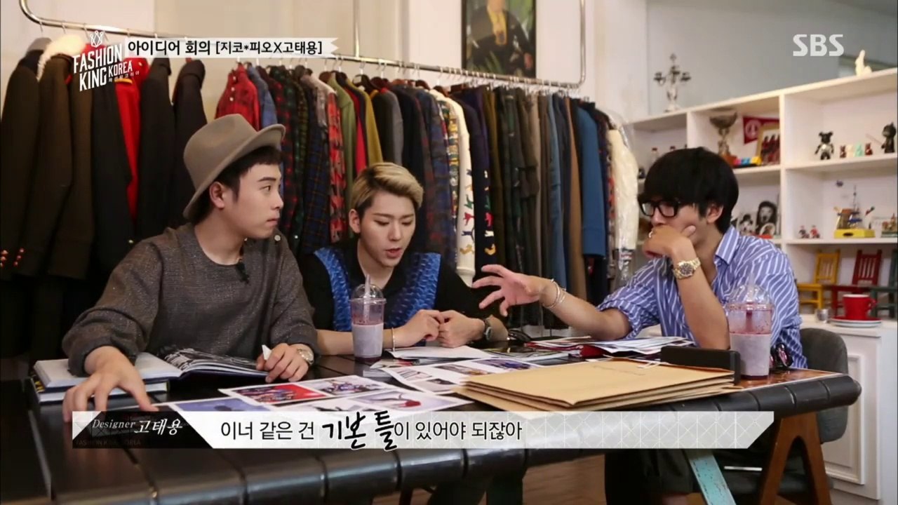 140823 Fashion King Korea2 epi2 (Block B cut)_셍슈