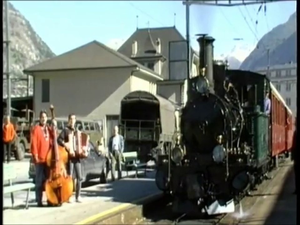 Gornergrat - hin und zurueck - Mit der Eisenbahn zum Matterhorn