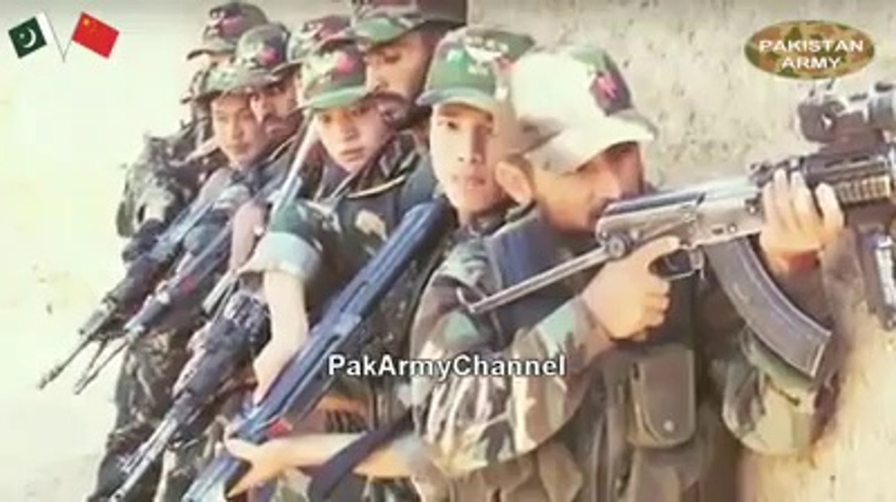 Pak-China Joint Military Exercises !!!