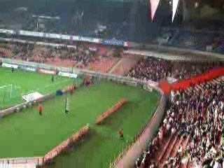 Psg monaco tifo lutece avant match 2