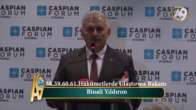 Binali Yıldırım, 58. 59. 60. 61. Hükümetlerde Ulaştırma Bakanı