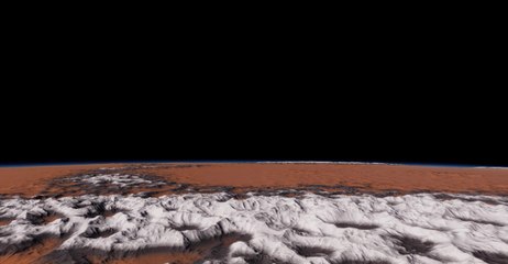 Surface of exoplanet (Space Engine)