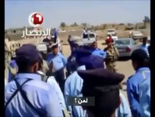 ضابط أمريكي يشتم الشرطة الشيعية أثناء التدريب