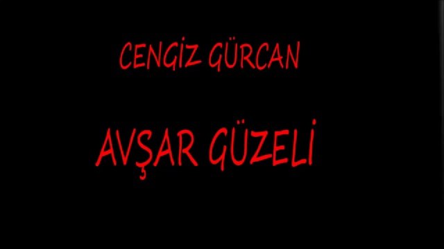 Cengiz Gürcan - Avşar Güzeli