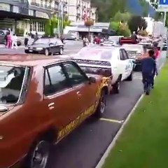 فيديو | سيارات "چياتي" كويتيه في مدينة انترلاكن في وسط سويسرا