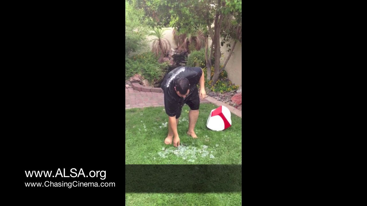 Chasing Cinema ALS ice bucket challenge